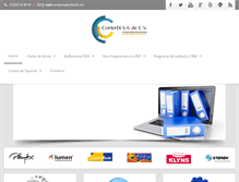 Tablet Screenshot of coherdi.mx